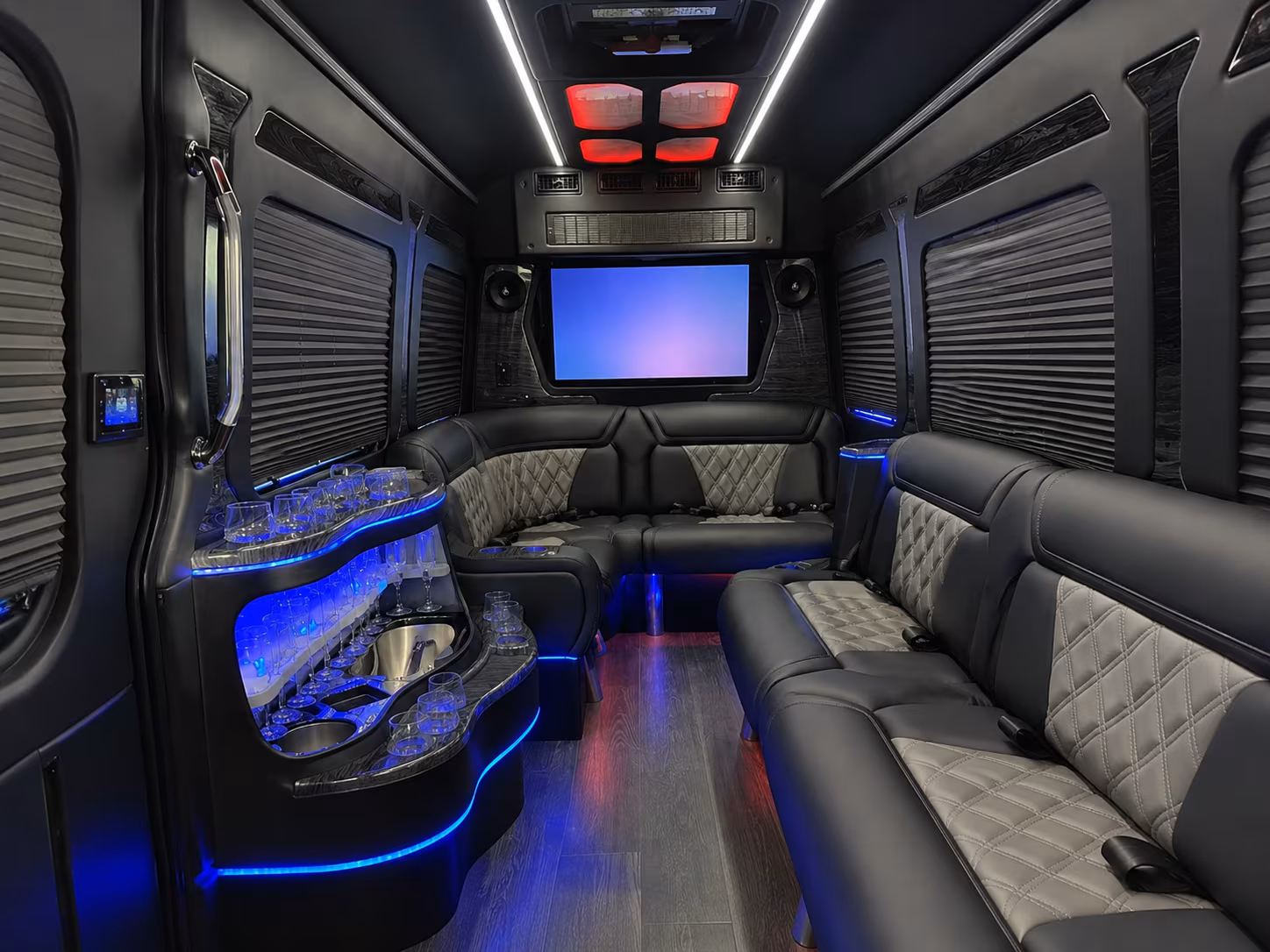 prom bus rentals for after prom stops around raleigh