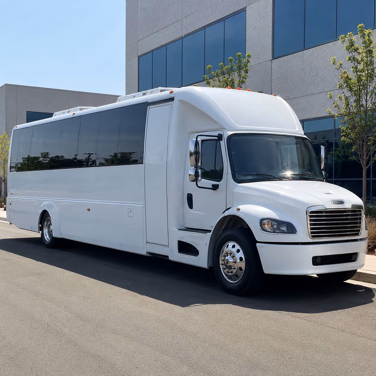 raleigh 25 passenger party bus