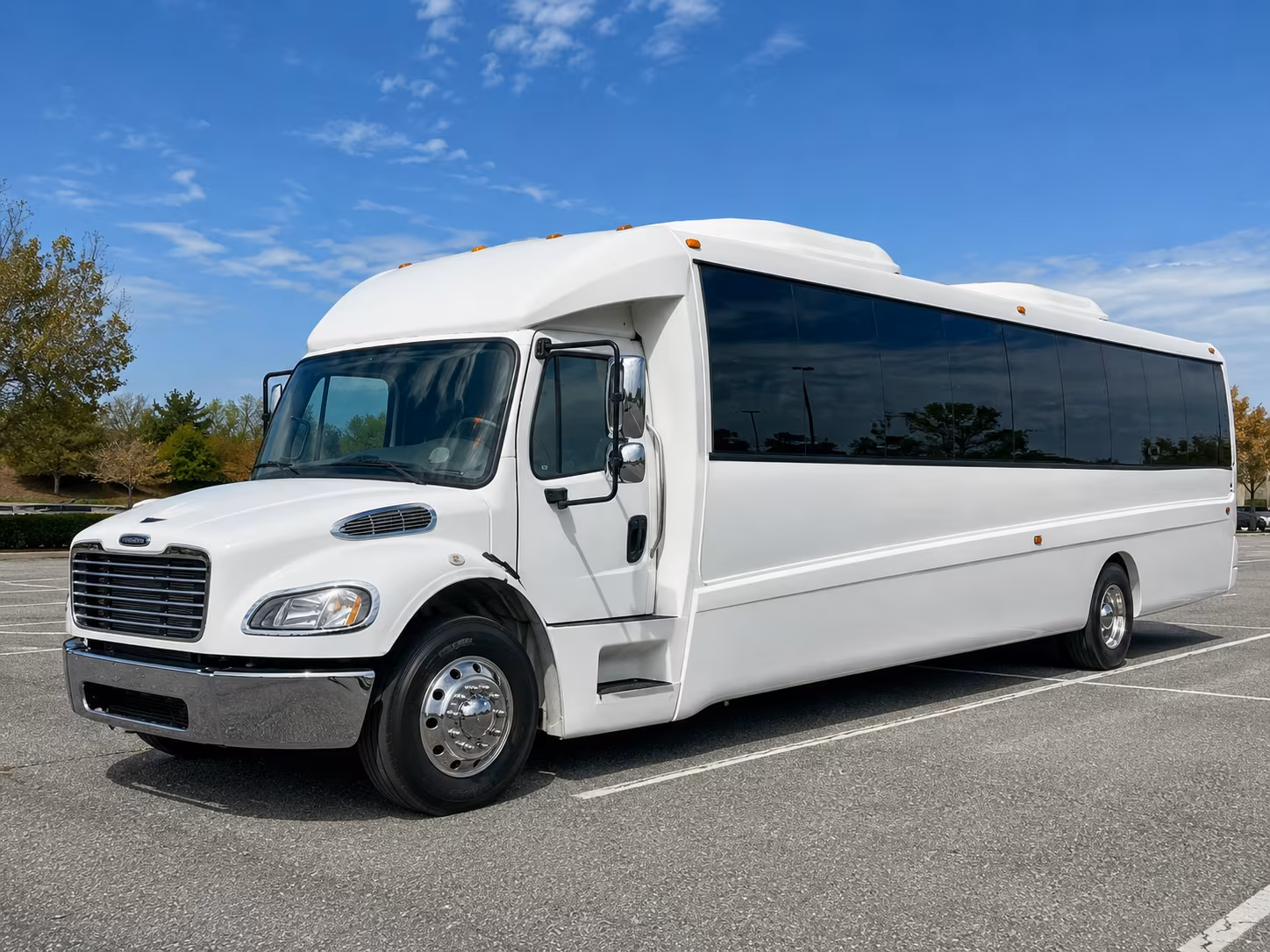 raleigh 30 passenger party bus