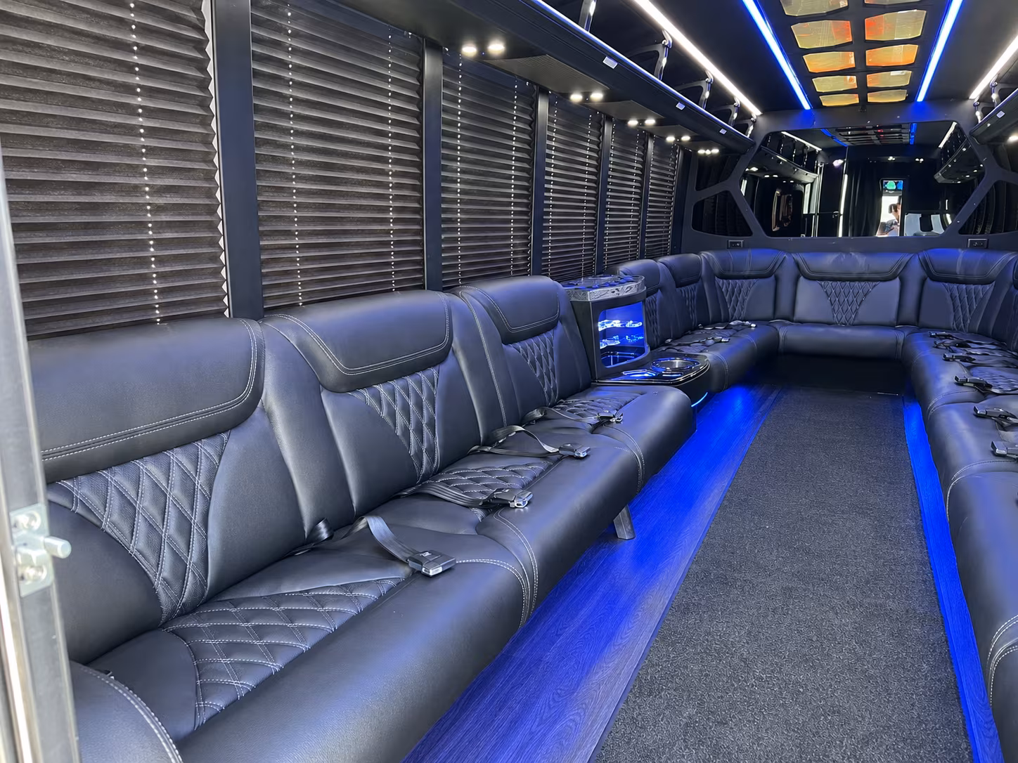 raleigh night out party bus rental