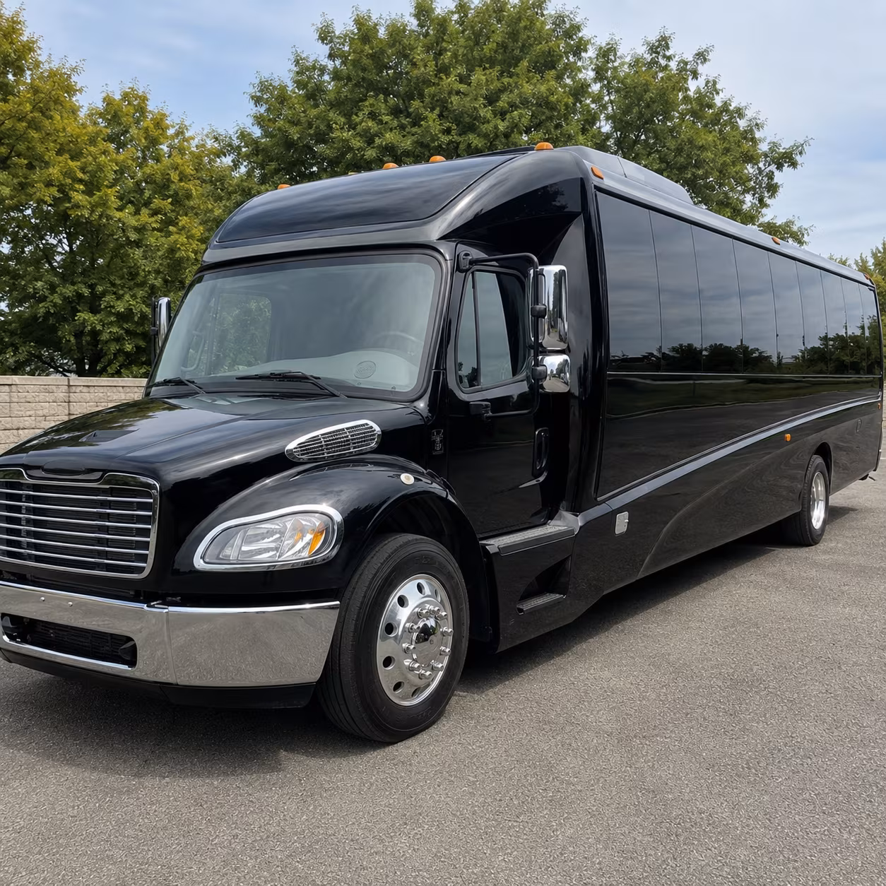 raleigh private event transportation onboard seating